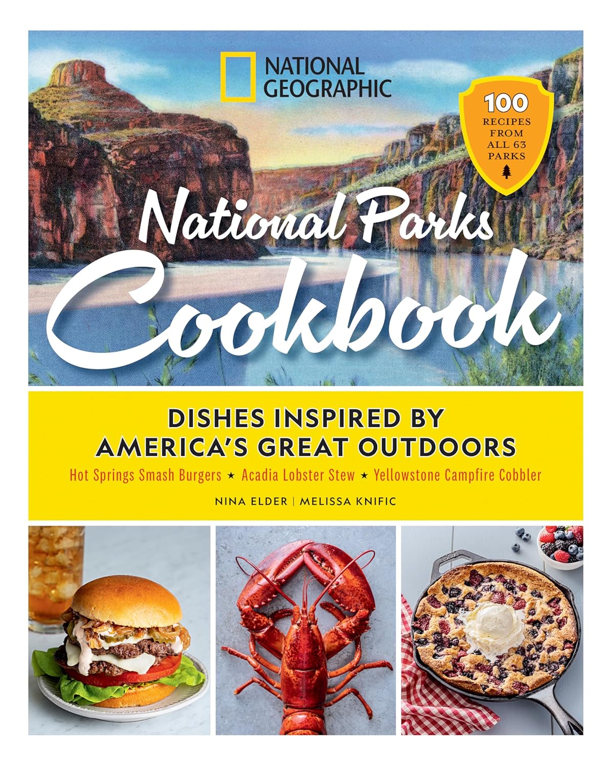 National Geographic National Parks Cookbook - Findlay Rowe Designs