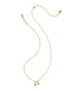 Kendra Scott - Necklace -    Mini Elisa Dira Gold - Blue Lab Grown Opal - Findlay Rowe Designs