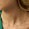 Julie Vos - Necklace - Jolie Delicate Station