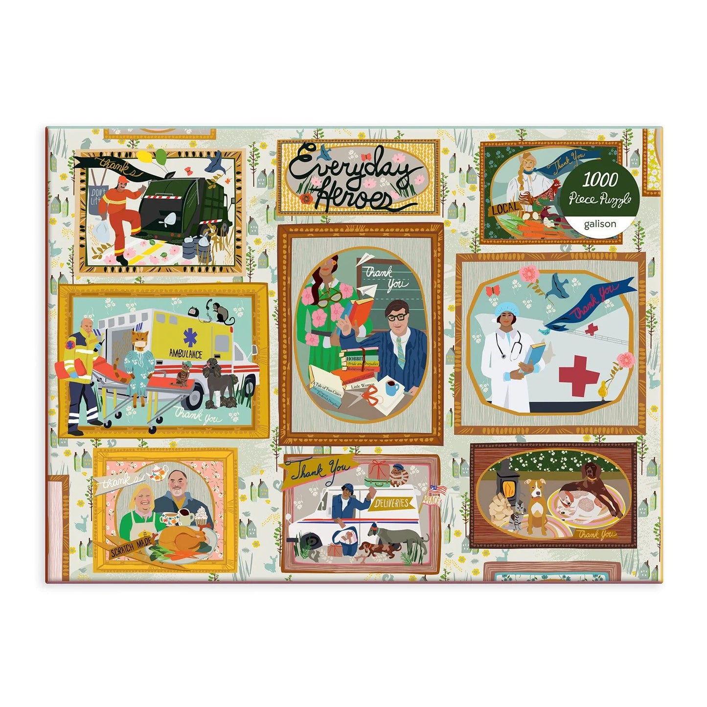 Puzzle - Everyday Heroes - 1000 Piece - Findlay Rowe Designs