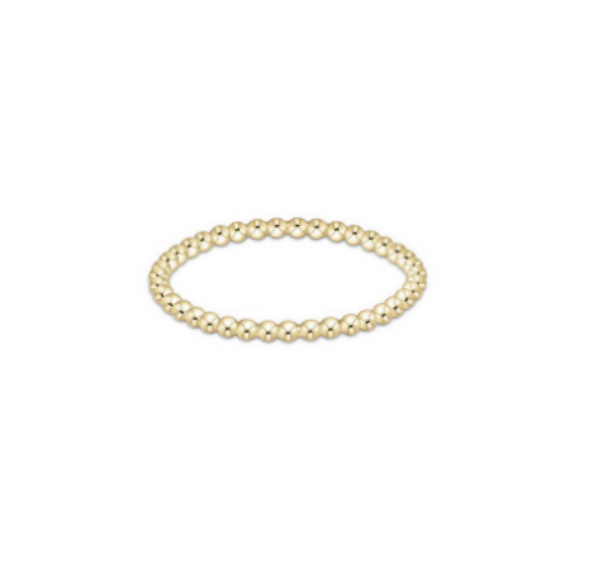 Enewton - Classic Gold 1.5mm Bead Ring - Findlay Rowe Designs