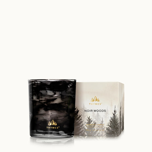Thymes - Candle 6.5oz - Noir Woods
