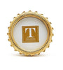 Two's Company- Gold Falcate Photo Frame - Findlay Rowe Designs