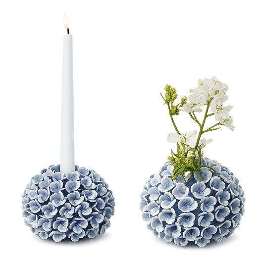 Bud Vase Taper Holder - Hydrangea - Findlay Rowe Designs