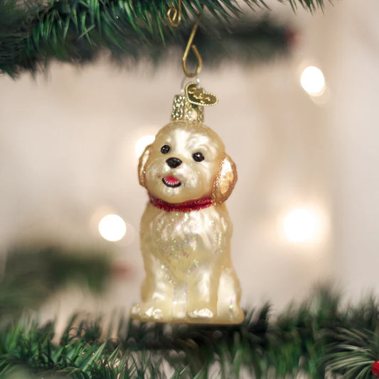 Old World Christmas - Ornament - Cockapoo Puppy