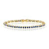 Sahira - Bracelet - Bezel Tennis - Sapphire 6.5in