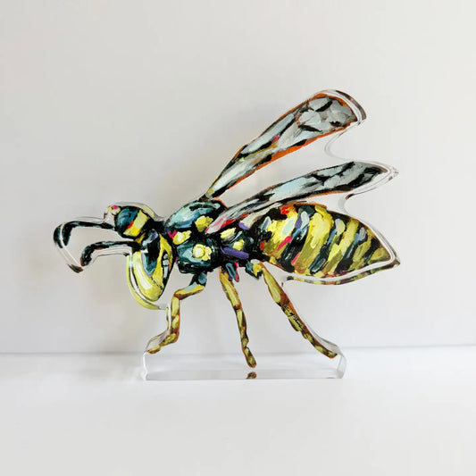 Chelsea McShane - Acrylic Block - Yellow Jacket - Mini - Findlay Rowe Designs