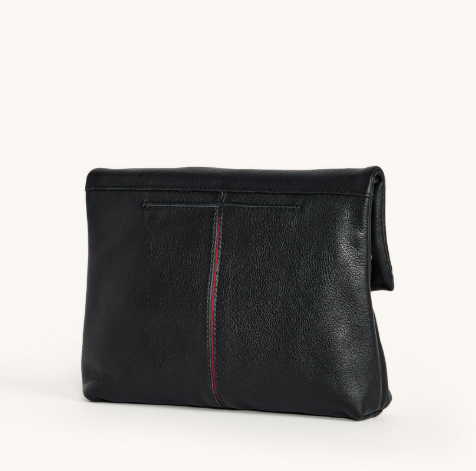 Hammitt - VIP Medium Black Brushed Gold - Red Zip - Findlay Rowe Designs