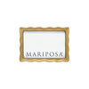 Mariposa - Frame - 4x6 Wavy - Gold Tone