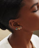 Kendra Scott - Monica Gold Stud Earrings - Light Burgundy Illusion - Findlay Rowe Designs