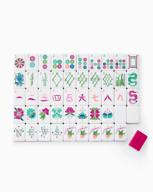 トップス RADIIALL \"East Bay Mah Jongg Den\" 2019SS Amazon.com: Yellow Mountain Imports American Mahjong Set