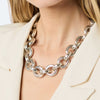 Julie Vos - Necklace - Cannes Demi Link - Silver