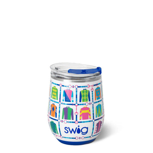 Swig - 12 oz Stemless - Jockey Club - Findlay Rowe Designs