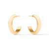 Julie Vos - Earring - Carnaby Hoop - Ivory - Medium