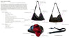 Hammitt - Kyle Medium Black Brushed Gold - Red Zip - Findlay Rowe Designs