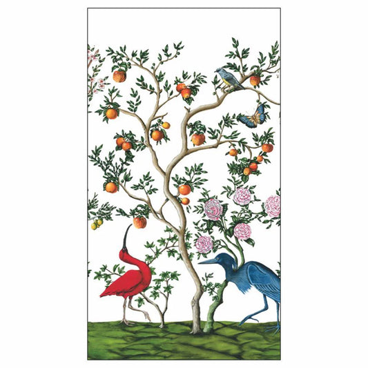 Bird & Branch Chinoiserie Guest Towel - Findlay Rowe Designs
