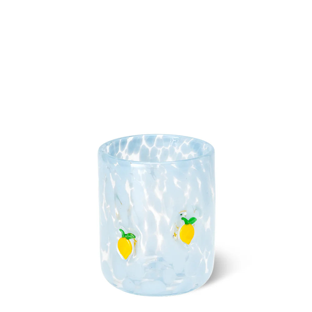 Swig - Lemon Meringue - Handblown Glass - 17oz - Findlay Rowe Designs