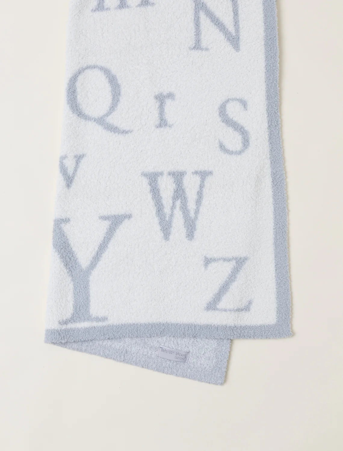 Barefoot Dreams - ABC Blanket - CozyChic® - Ocean/Cream - Findlay Rowe Designs
