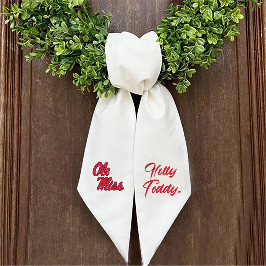 Wreath Sash Scarf  - 55in - Collegiate