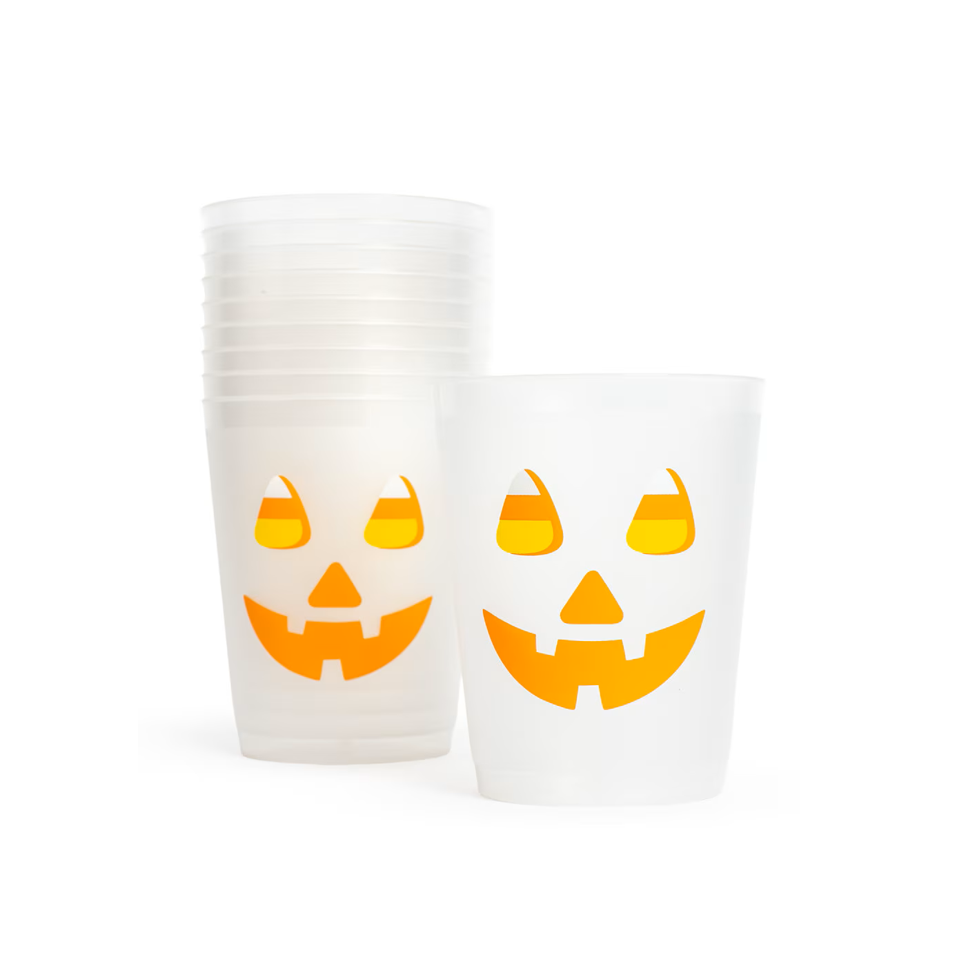Party Cups - Jack-O-Lantern - Set 10 - Findlay Rowe Designs