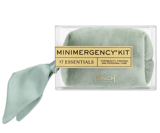Pinch Provisions - Velvet Scarf Minimergency Kit - Sage - Findlay Rowe Designs