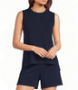 Spanx - AirEssentials Crewneck Tank - Navy - Findlay Rowe Designs