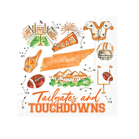 Cocktail Napkins - Collegiate Pep Rally - Tennessee