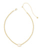 Kendra Scott - Necklace - Elisa Beaded Gold - Ivory Mother of Pearl - Findlay Rowe Designs