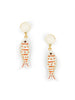 Earrings - Fish - Blue or White - Findlay Rowe Designs
