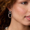 Julie Vos - Earring - Catalina Link - Silver - Findlay Rowe Designs