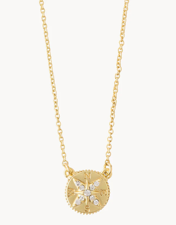 Sea La Vie Necklace 18" Adventure/Compass - Findlay Rowe Designs