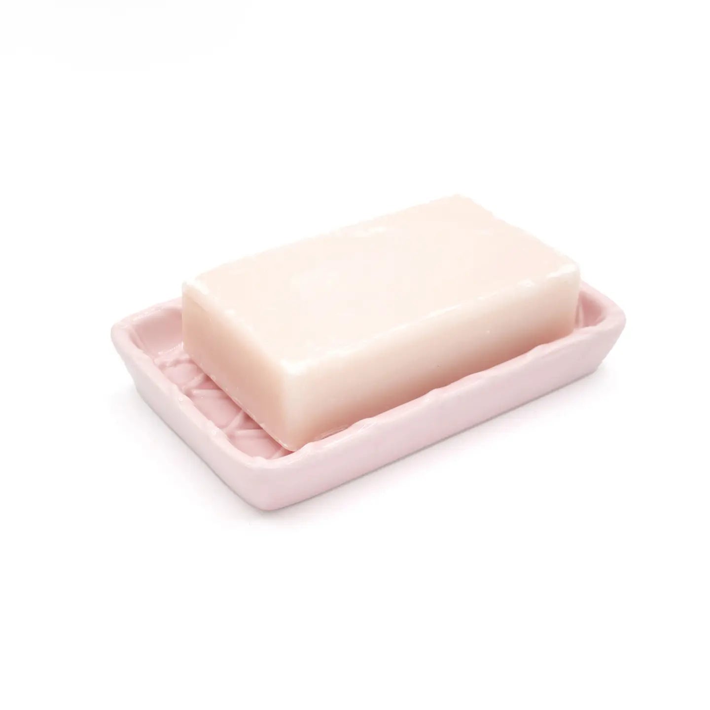 Pink Textured Soap Dish - Findlay Rowe Designs