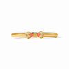 Julie Vos - Bracelet - Portofino Demi Cuff - Melon Jade - Findlay Rowe Designs