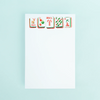 Taylor Paladino - Notepad - Holiday Mahjong - Findlay Rowe Designs