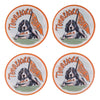 Glory Haus - Collegiate Coasters - Set of 4 - Tennessee
