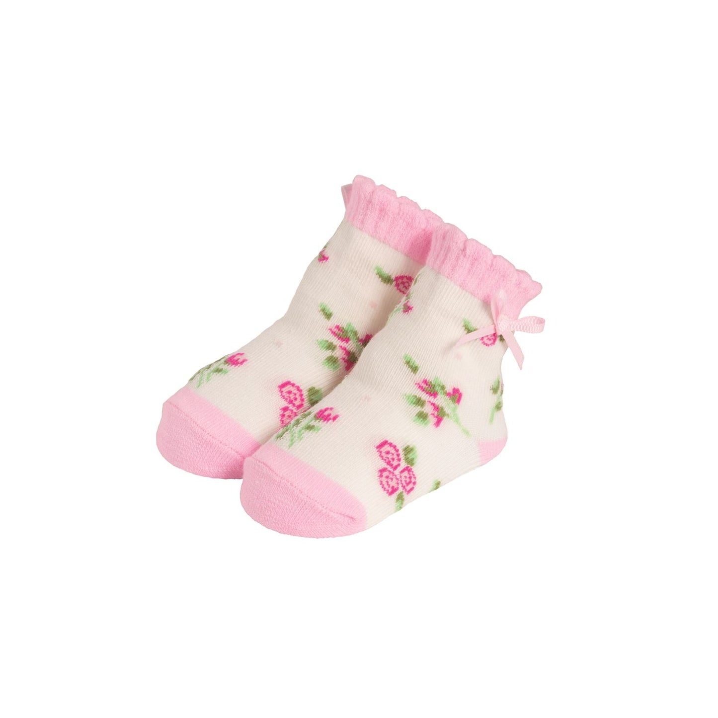 Mud Pie - Baby - Socks - Rose Print - Findlay Rowe Designs