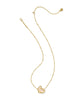 Kendra Scott - Necklace - Bunny Gold Short Pendant - Taupe Mother-of-Pearl - Findlay Rowe Designs