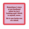 Drinks on Me Coaster - Lucky SOB - Findlay Rowe Designs