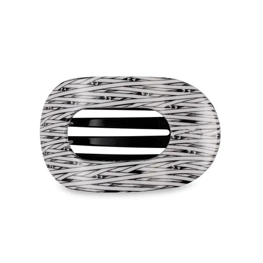 Teleties - Flat Round Hair Clip - Mummy Knows Best - Medium