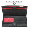 Hammitt - 110 North Wallet - Black Brushed Gold - Red Zip - Findlay Rowe Designs