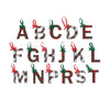 Mud Pie - Ornament - Tartan Letter