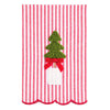 Mud Pie - Tea Towel - Embroidered - Christmas Topiary - Findlay Rowe Designs