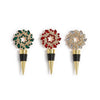 Bottle Stopper - Jeweled Wreath - Assorted - Findlay Rowe Designs