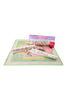 Oh My Mahjong - Mahjong Mat in Tube - Citrus Songbird - Findlay Rowe Designs