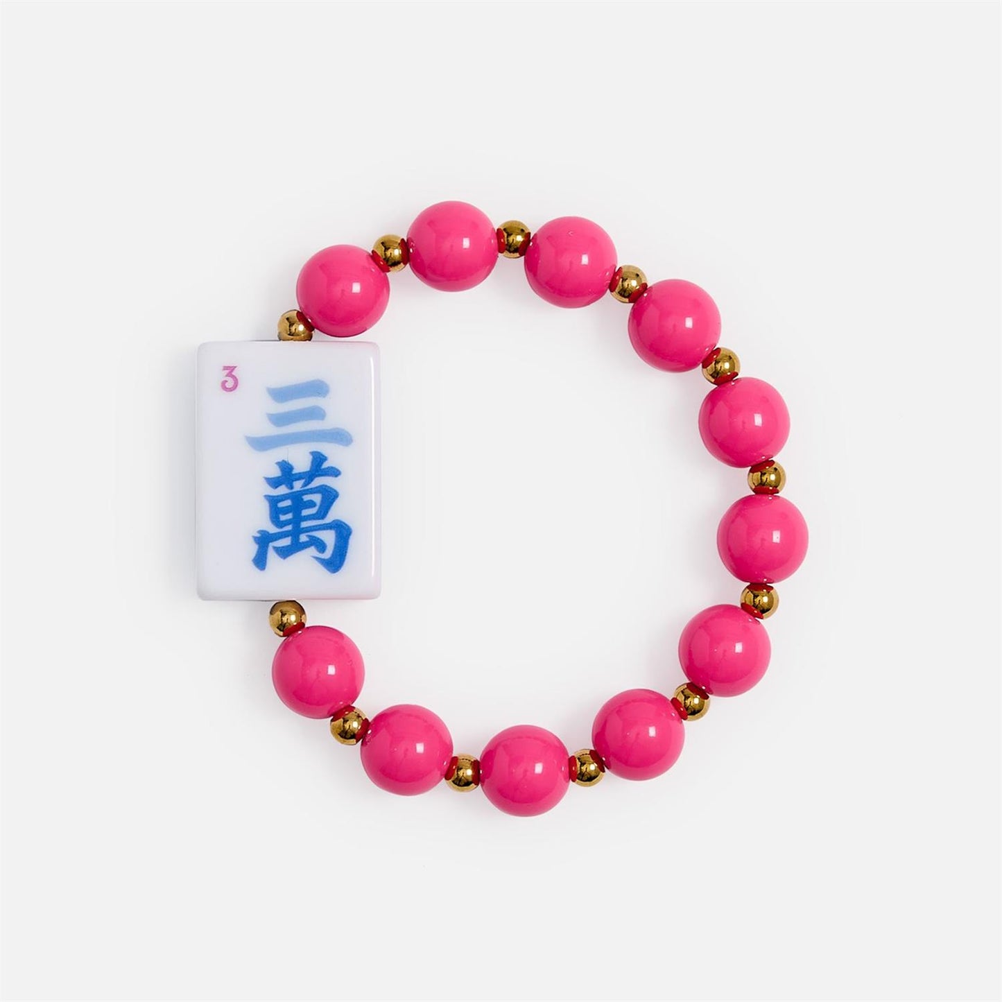Bracelet - Stretch Mahjong Pagoda Party