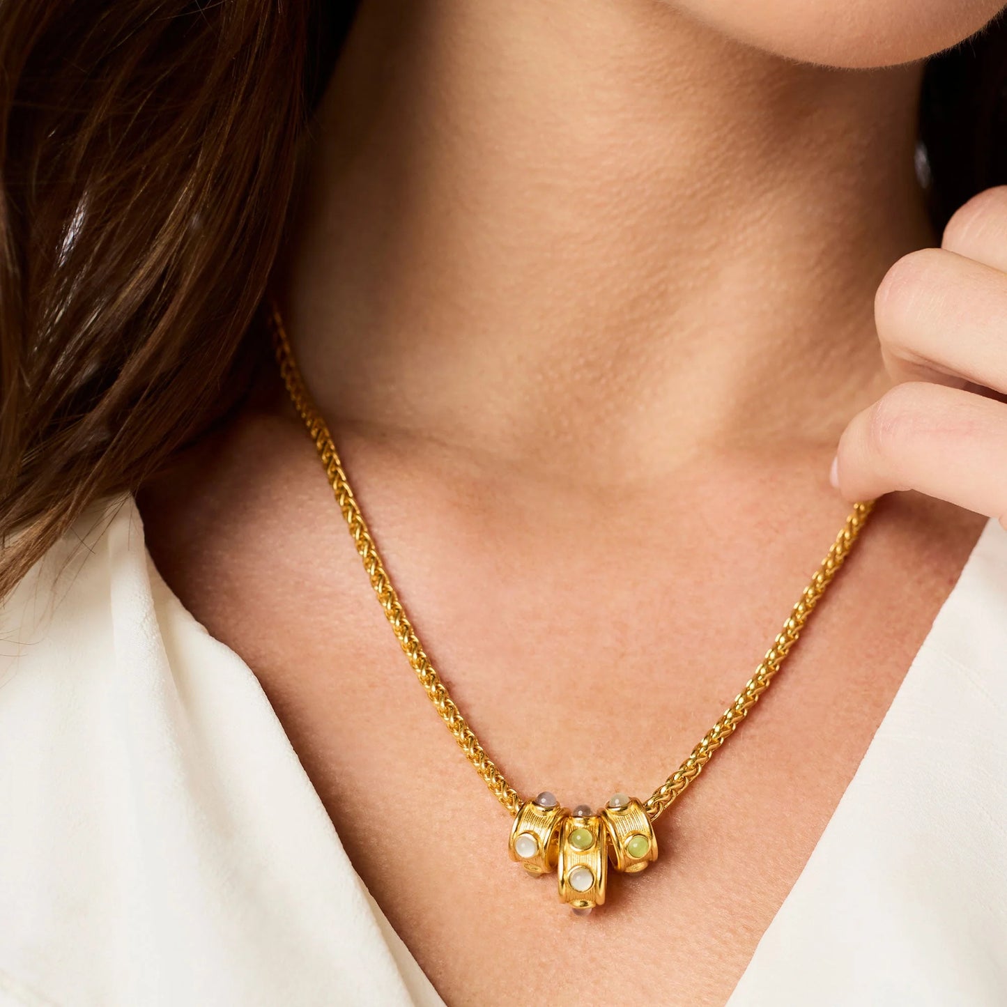 Julie Vos - Necklace  - Cobblestone Loop - Findlay Rowe Designs