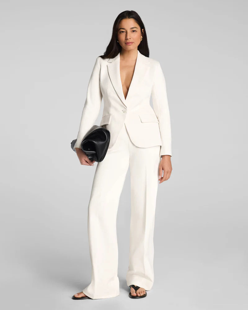 Spanx - Pant - SpanxSupersmooth PerfectFit Ponte - Wide Leg - Ivory - Findlay Rowe Designs