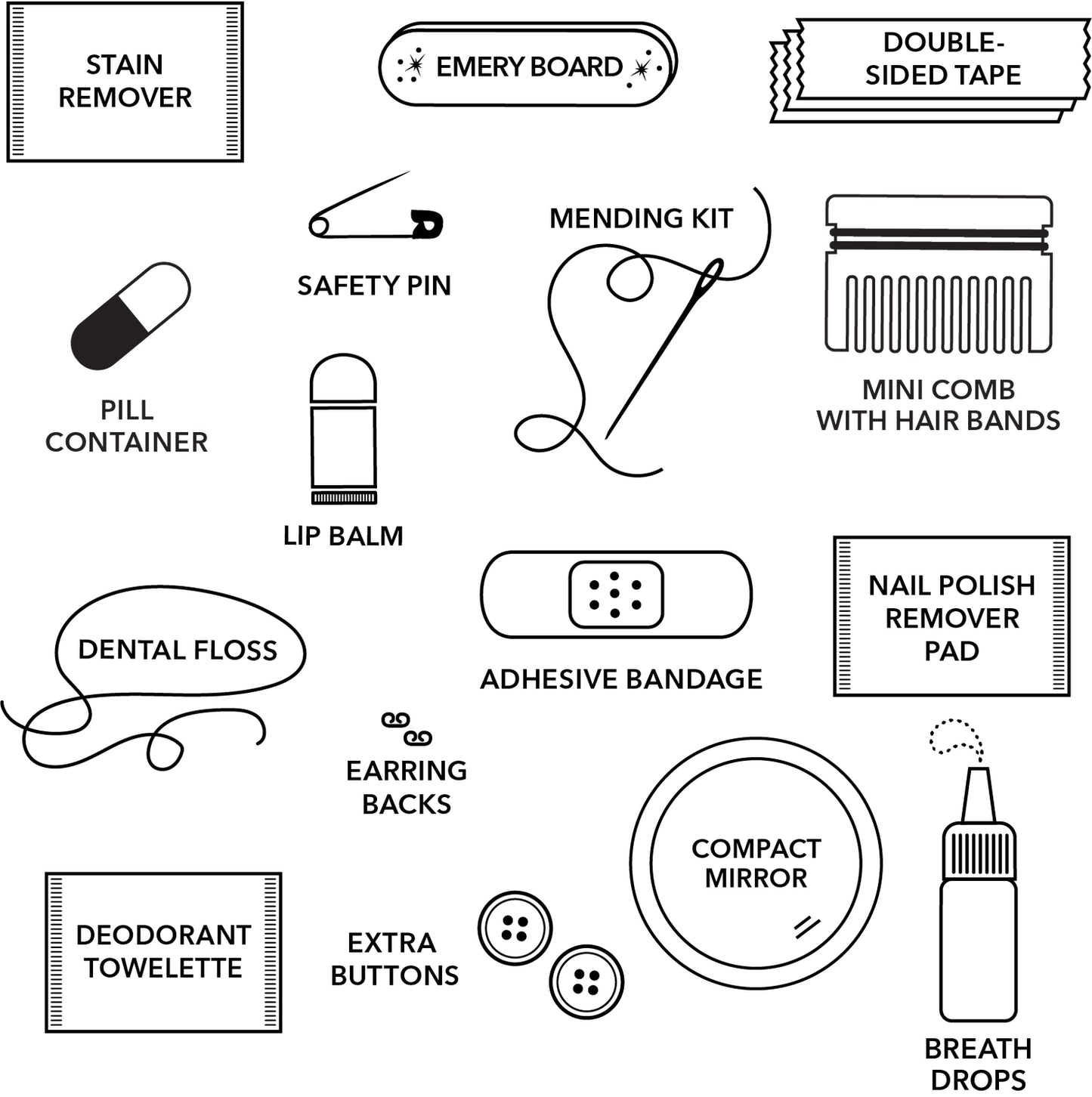 Pinch Provisions - Glitter Minimergency Kit - Orchid