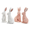 Hello Easter Basket Weave Bunny- Pink - Findlay Rowe Designs