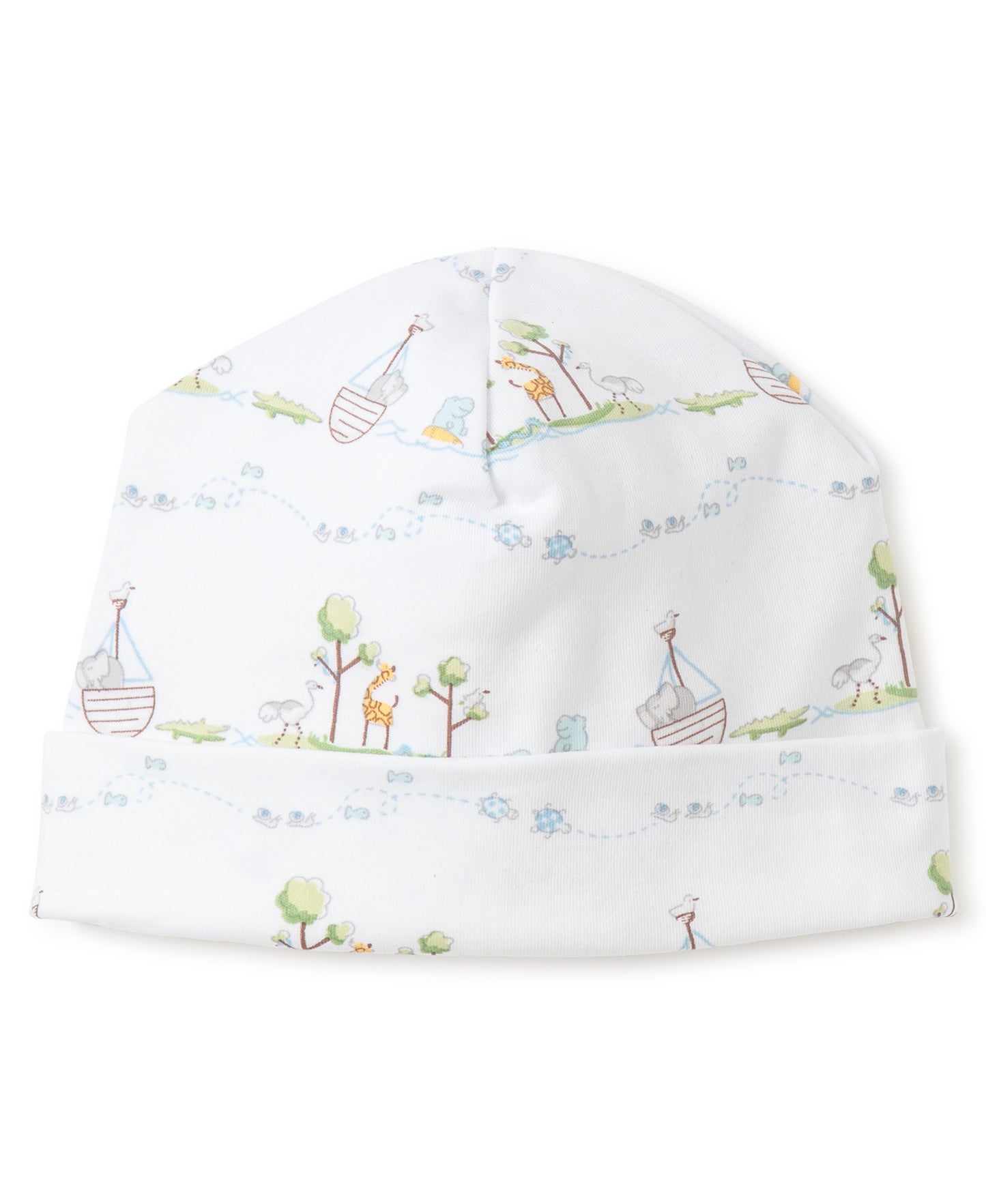 Kissy Kissy - Hat - Noah's Print - Blue - Findlay Rowe Designs